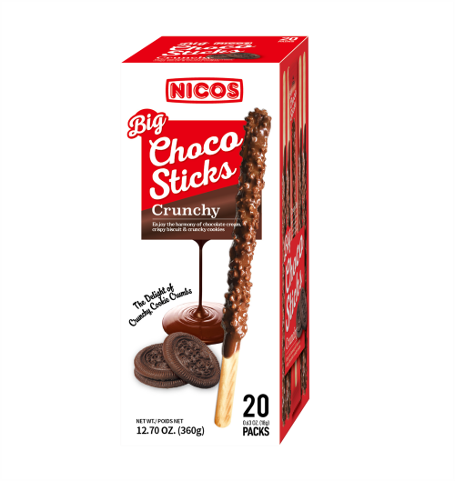 Choco Sticks Crunchy 20pcs | Sam's F&B