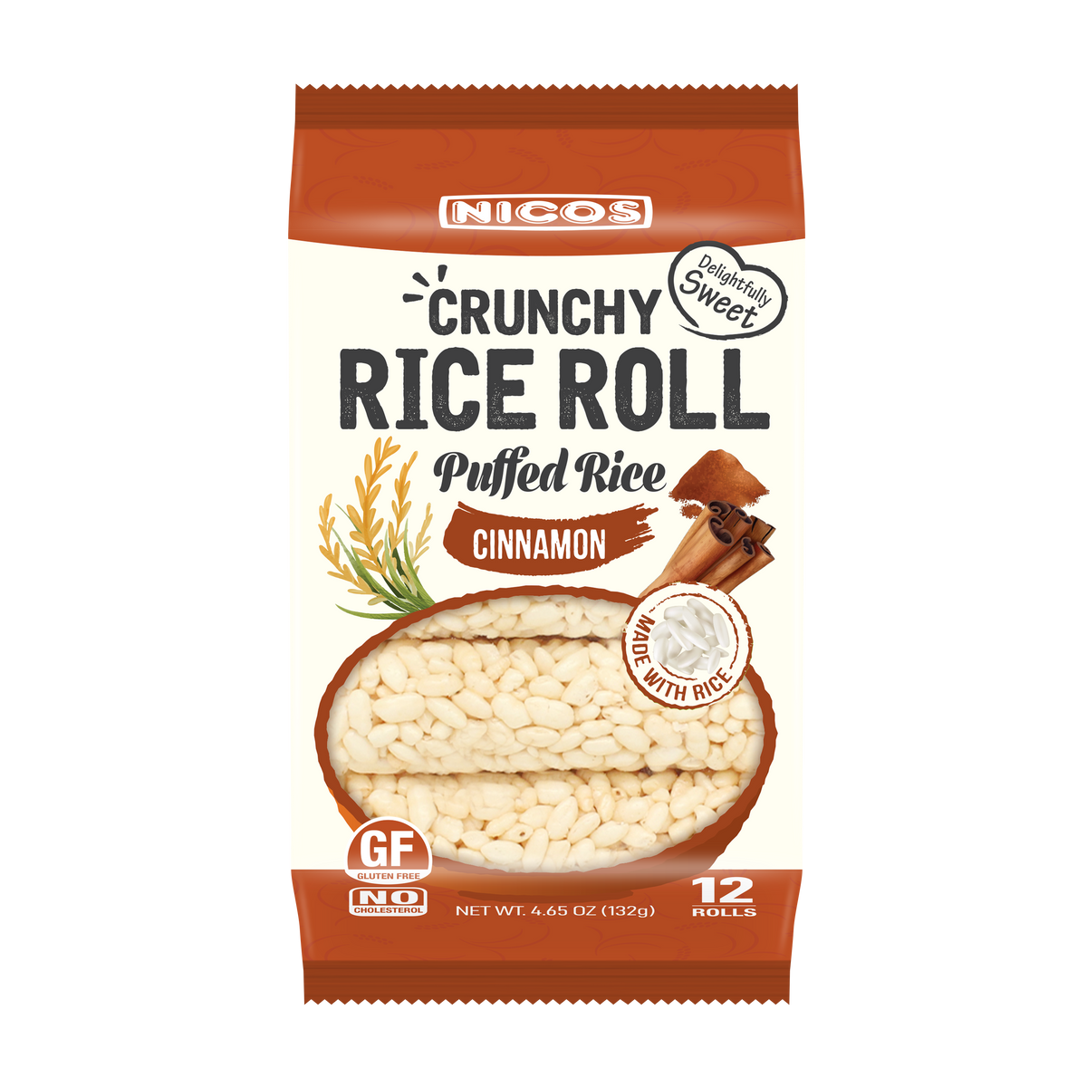 Crunchy Rice Roll Puffed Rice Sam's F&B