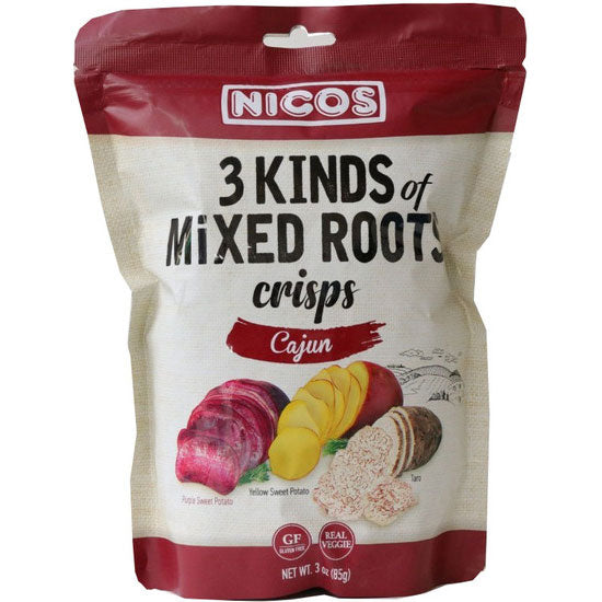 3 Kinds of Mixed Roots Crisps - Cajun